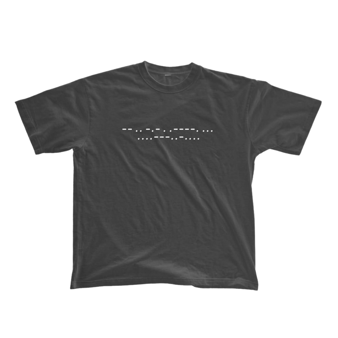 Mike's House Morse Code Tee